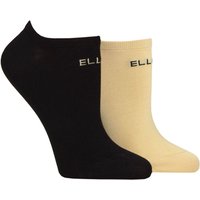 2 Pair Plain Patterned Striped Bamboo No Show Socks Daisy Dream Plain 4 8