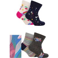 4 Pair Luma Bamboo Unicorn Gift Boxed Socks 0 12 Months