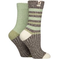 2 Pair Soft Ribbed Boot Socks Forager 4 8