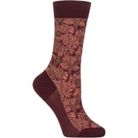 1 Pair Pantherella x Sanderson Tapestry Trees Egyptian Cotton Socks Wild 4 7