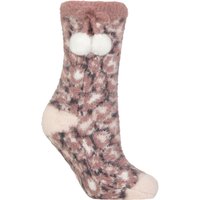 1 Pair Sherpa Lined Socks Grip 4 8