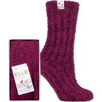 1 Pair Feather Slipper Gift Boxed Socks Winter 4 8
