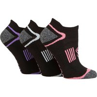 3 Pair Performance Sport Half Cushioned Tech Trainer Socks 4 8