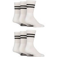 6 Pair Sport Leisure Crew Socks 7 11