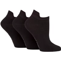 3 Pair Gentle Grip Cotton Trainer Socks Comfort Lip 4 8