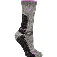 1 Pair Country Pursuit Arctic Explorer Thermal Cushioned Boot Socks Purple 4 8