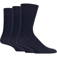 3 Pair Plain Cotton Socks 6 11