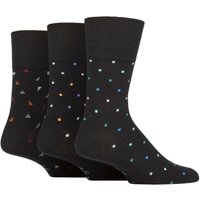 3 Pair Cotton Argyle Patterned Striped Socks Equilibrium 6 11