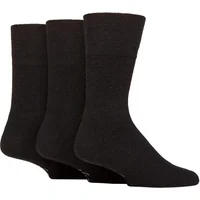3 Pair Gentle Grip Wool Cushioned Foot Boot Socks 6 11