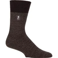 Heat Holders Women's Thermal Patterned Novelty Socks with Soft Brushed Lining in Green | Size: 9-12