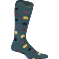 1 Pair Rich Multi Spotty Cotton Socks 7 11
