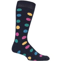 1 Pair Rich Multi Spotty Cotton Socks 7 11