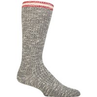 1 Pair Phillip Organic Cotton Fleck Socks Marle 7 11