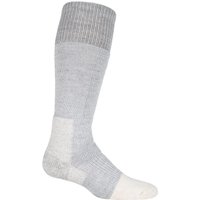 1 Pair Light Grey Mountaineering Thick Cushion Socks Wool Thorlon 5 8