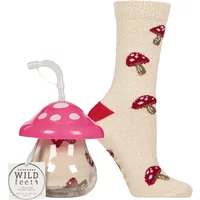 1 Pair Wildfeet Me Time Gift Boxed Socks Toadstool 4 8