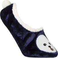 1 Pair SOCKSHOP Fleece Lined Fluffy 3D Slippers Dog 4 8