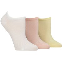 3 Pair Sport Mesh Bamboo No Show Socks Parisian 4 8