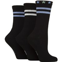 3 Pair Half Cushion Bamboo Sports Socks Forager 4 8