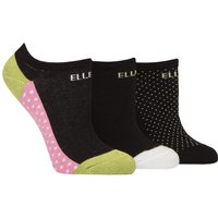 3 Pair Bamboo Cushioned No Shows Wasabi Blush 4 8