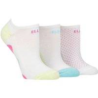 3 Pair Bamboo Cushioned No Shows Keylime Pie 4 8
