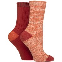 2 Pair Velvet Soft Sparkle Boot Socks Wild Poppy 4 8