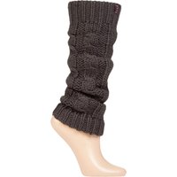 1 Pair Chunky Cable Knit Leg Warmers One