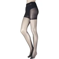 ELLE Women's 1 Pair 20 Denier Shaping Tights in Black | Size: Medium