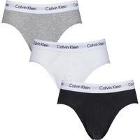3 Pack Cotton Stretch Hip Briefs Small