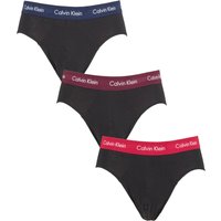 3 Pack Cotton Stretch Hip Briefs Navy Lush Burgundy Red Gala Extra Small
