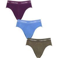 3 Pack Cotton Stretch Hip Briefs Cheshire Purple Active Army S