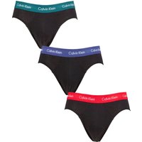 3 Pack Cotton Stretch Hip Briefs Maya Soft Grape Rustic Red S