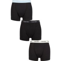 3 Pack Cotton Stretch Trunks Rain Dance L