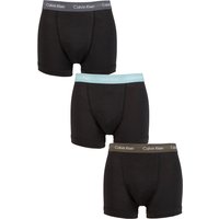 3 Pack Cotton Stretch Trunks Sleek Tourmaline Olive
