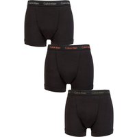 3 Pack Cotton Stretch Trunks Faded Samba Evergreen Logo L