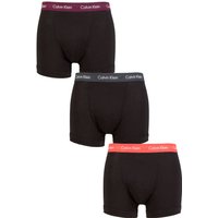 3 Pack Cotton Stretch Trunks Rhone Charcoal S