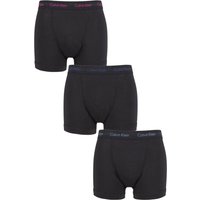 3 Pack Cotton Stretch Trunks Plum Chino Riverbed Extra Small