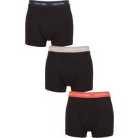 3 Pack Calvin Klein Cotton Stretch Trunks Shoreline