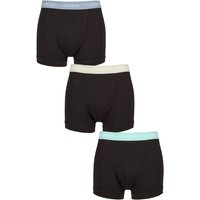 3 Pack Cotton Stretch Trunks Faded Denim Blue