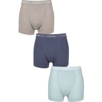 3 Pack Cotton Stretch Trunks Ash Vintage Indigo Sterling S