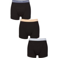 3 Pack Cotton Stretch Trunks Indigo Frenzy L