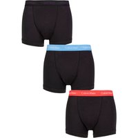 3 Pack Cotton Stretch Trunks Purple Burst Strawberry Field S