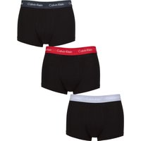 3 Pair Low Rise Trunks Ink Adrenaline S