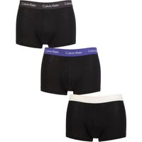 3 Pair Low Rise Trunks Grey Grey WBS S