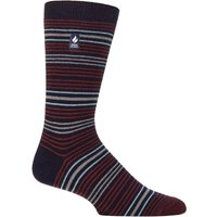 1 Pair SOCKSHOP 1.0 TOG Ultralite Striped Argyle Patterned Socks Croyriden Stripe Merlot 6 11