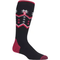 Mens 1 Pair SOCKSHOP Heat Holders 1.0 TOG Slalom Adventure Ultra Lite Ski Socks Black Fairisle 6-11 Mens
