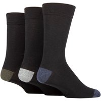 3 Pair SOCKSHOP 100% Recycled Heel Toe Cotton Socks 7 11