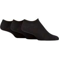 3 Pair SOCKSHOP 100% Recycled Plain Cotton Trainer Socks 7 11