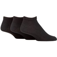 3 Pair SOCKSHOP 100% Recycled Plain Cotton Sports Trainer Socks 7 11