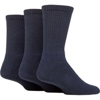 3 Pair SOCKSHOP 100% Recycled Plain Cotton Sports Socks 7 11