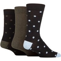 3 Pair SOCKSHOP 100% Recycled Cotton Polka Dot Patterned Socks Spots 7 11